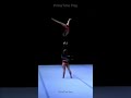 Watch them throw her HOW high?! #gymnastics #amazing #shorts