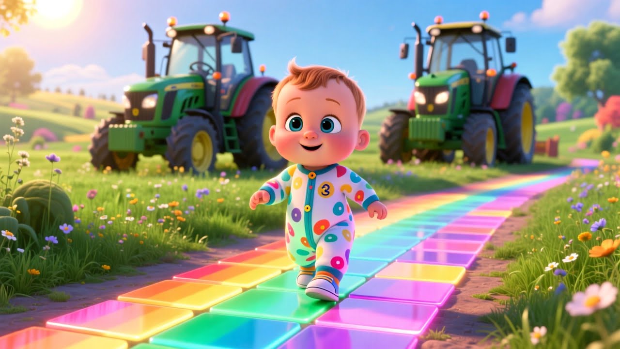 Boom Boom Trail Ride 🐴🎵 | Fun Kids Song | Learn Animals and Outdoor Adventure