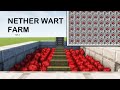(1.21.4) Minecraft Nether Wart Farm in under 5 minutes!