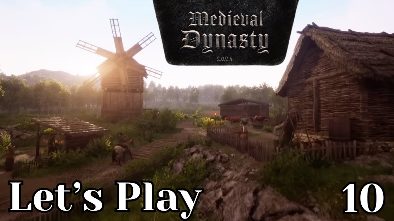 Medieval Dynasty Let's Play Part 10 Alwin's Waterskin YouTube