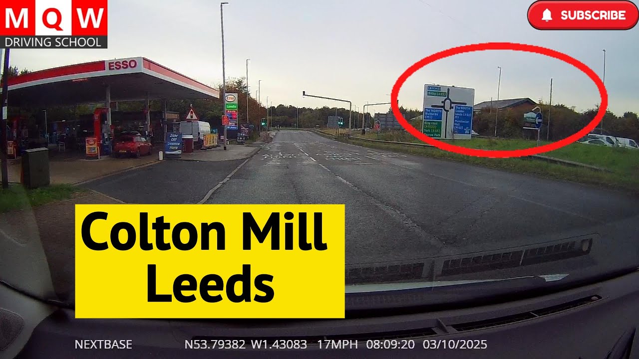 Colton Mill Leeds: Пробное вождение | Тест FAIL | Объяснение отзыва | Маршруты экзамена по вожден...