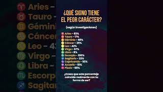 🔮 ¿Signo más difícil? #zodiaco #astrología #horóscopo #signosdelzodiaco