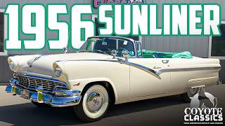 1956 Ford Fairlane Sunliner Walkaround Test Drive Coyote Classics