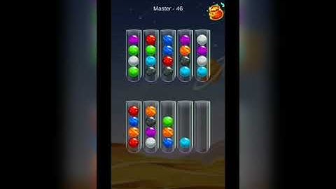 master golden bubble sort level 46