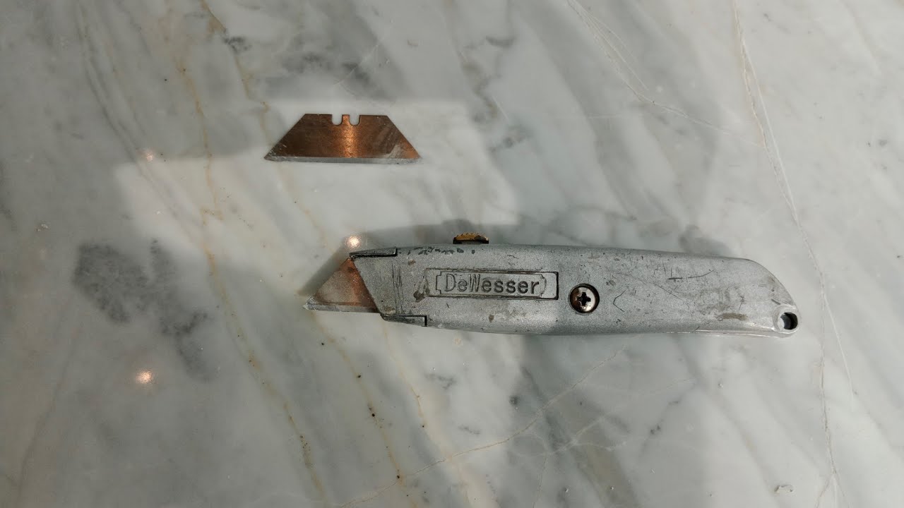 Knife Cutter for Cleaning Marble Floor Joints | Marble Restoration Tool