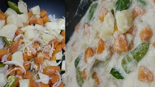 Kerala Style Vegetable Stew For Appam,Ediyappam In Tamil