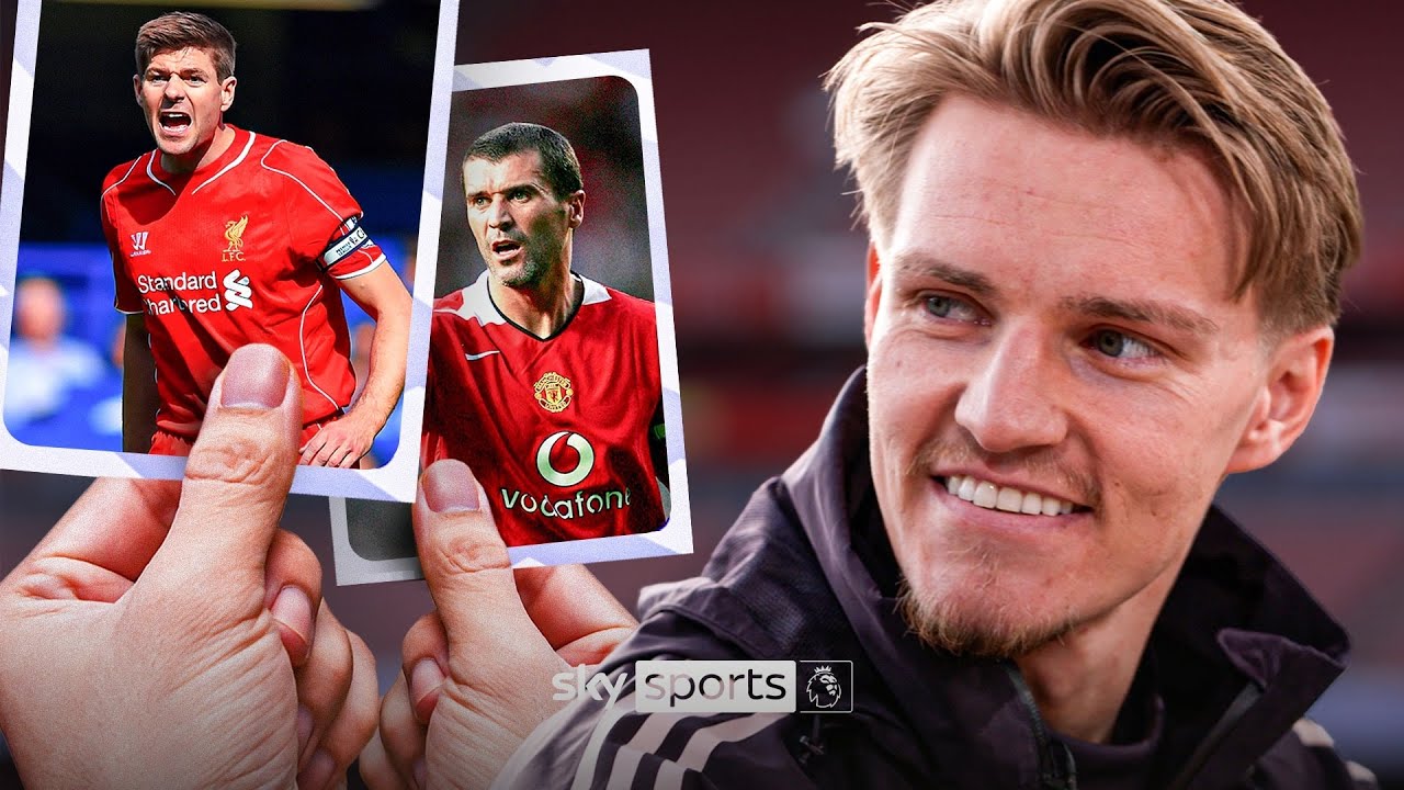 “I looked up to Steven Gerrard as a kid” | Martin Odegaard picks the BEST Premier League captain
