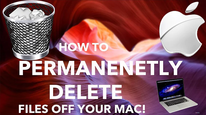 PERMANENTLY DELETE FILES FOR MAC FOREVER || SUPER EASY TUTORIAL