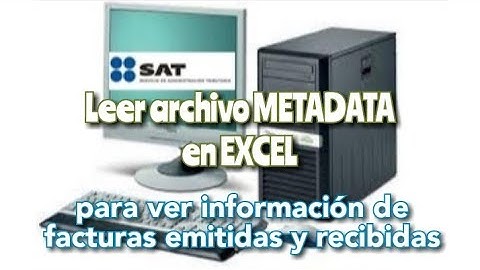Leer en Excel archivo Metadata