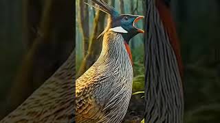 Koklass pheasant (Pucrasia macrolopha) #gamebird #Himalayas #monotypic #shortsviral #yt#shortsvideo