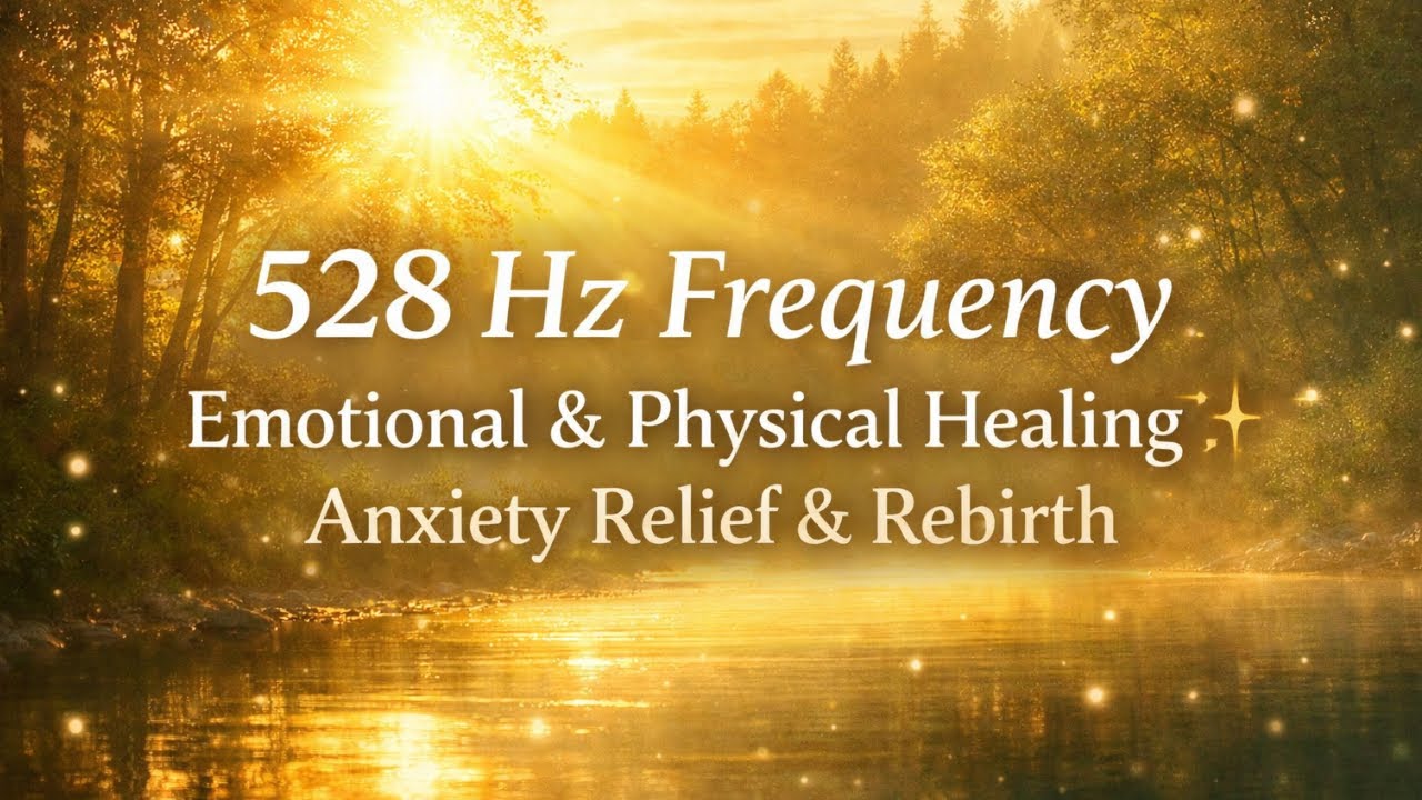 528 Hz Frequency Emotional & Physical Healing | Anxiety Relief ...