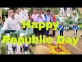 Republic day celebration at government ughs takarala