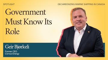 What the Government Must Do to Accelerate Marine Shipping Decarbonization