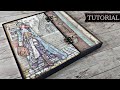 Interactive folio mini album "Lady Vagabond"|Tutorial|Marina Manioti