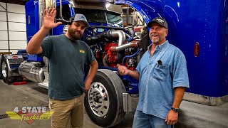 Bruce Wilson Stops By 4 State Trucks To Trick Out His Peterbilt 389 by 4 State Trucks 1,814 views 9 months ago 3 minutes, 55 seconds