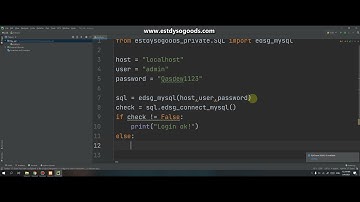 python mysql EP.2 เชื่อมต่อกับ sql