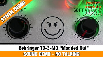 Behringer TD-3-MO "Modded Out" sound demo