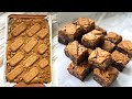 Biscoff Lotus Brownies sangat Moist