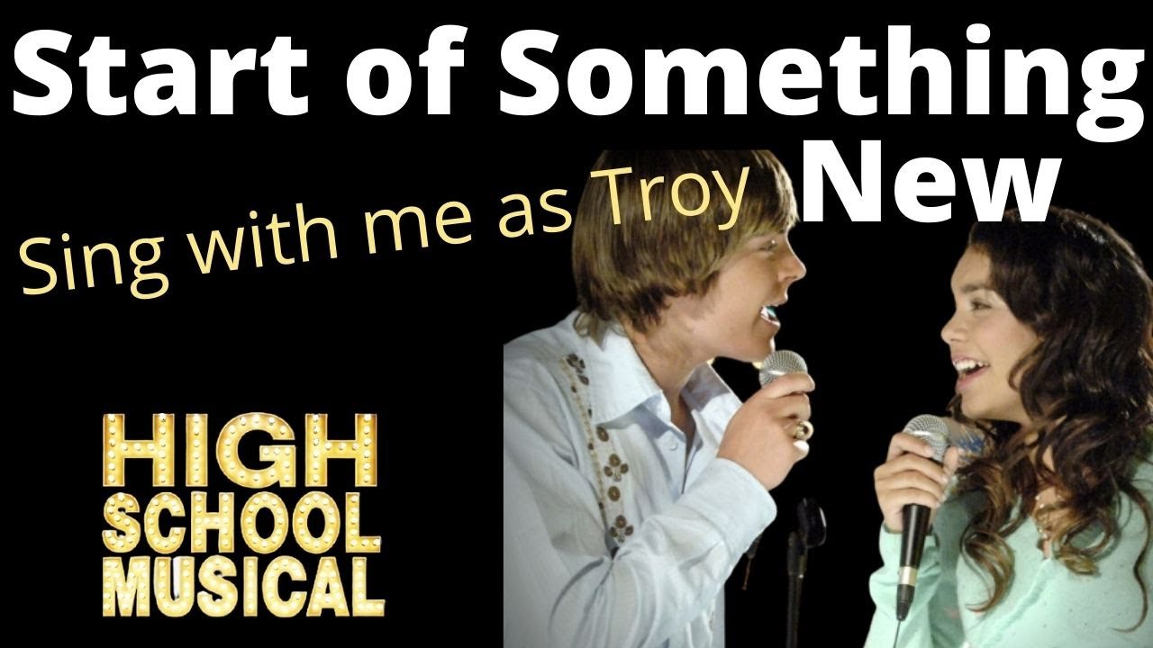 Start of Something New Karaoke (Gabriella only) - Sing with me as Troy