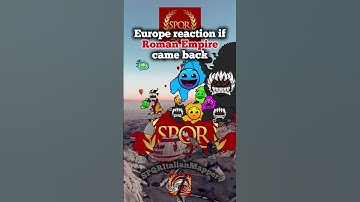 Europe reaction if the Roman Empire came back! || #mapper #mapping #map #Europe