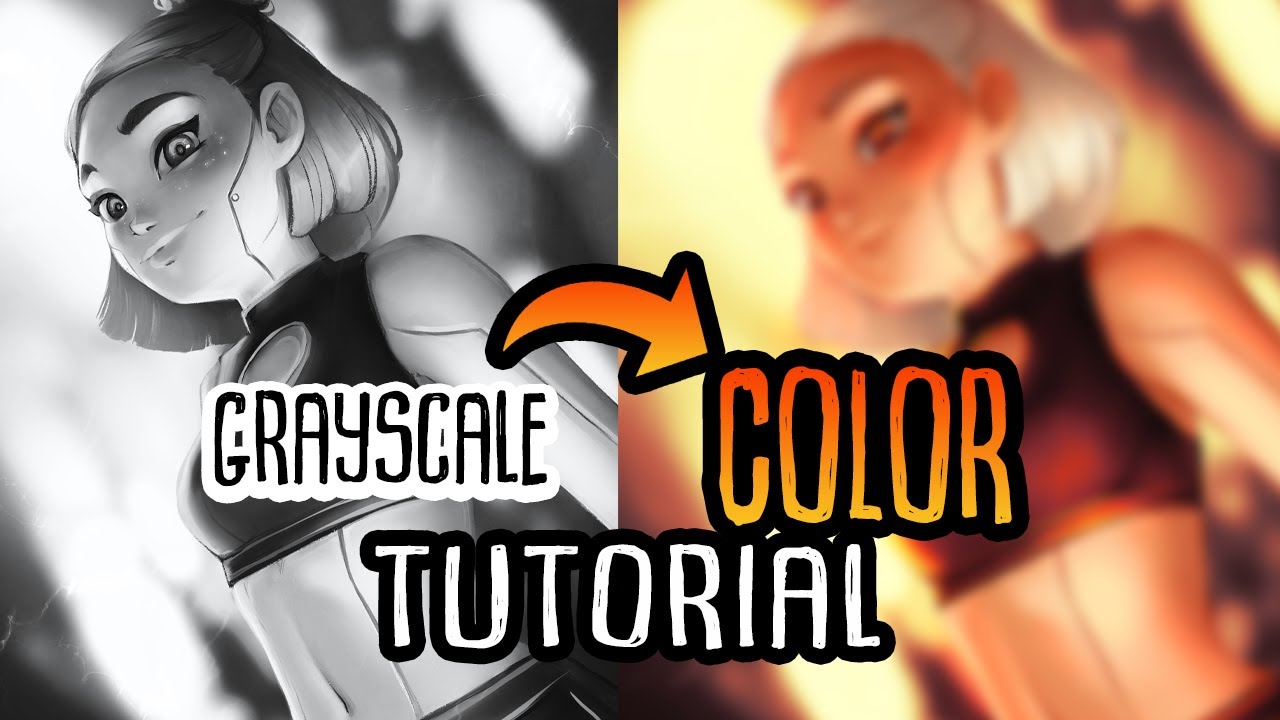 How to Use GRADIENT MAPS and LAYER MASKS to color - YouTube