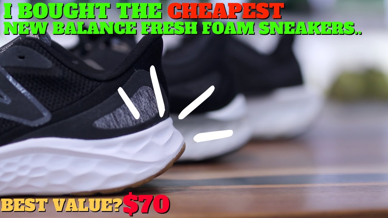 I Bought the CHEAPEST New Balance Fresh Foam Sneakers  Compared Them To The MOST EXPENSIVE