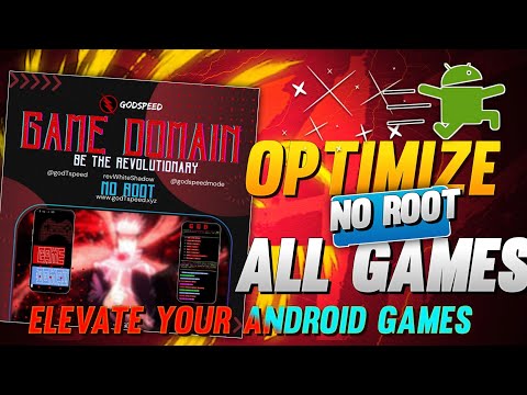 GODSPEED! GAME DOMAIN NO ROOT - Elevate & Optimize Your All Games🚀 Improve Gaming Experience Android