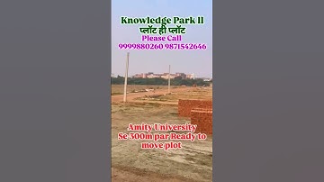 #residentialproperties (Amity University se-300m par Ready to move plot pakki Registry ke Sath