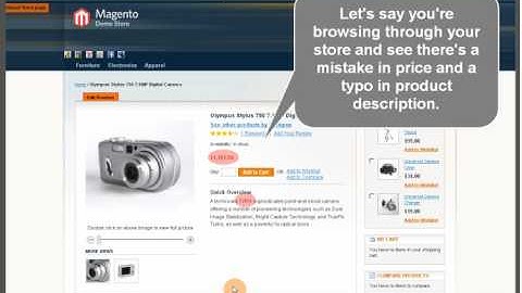 Front-End Editor Extension for Magento Commerce
