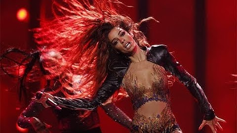 Eleni Foureira epic intro video for Super Music Awards 2018