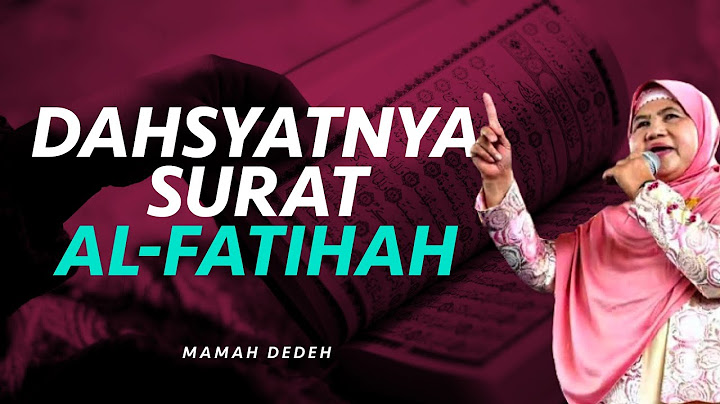 Subhanallah! Inilah Keutamaan Al-Fatihah dalam Kehidupan Sehari-hari | Rumah Mamah Dedeh religiOne