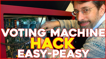 How EASY Is It To HACK A VOTING Machine (EASY)
