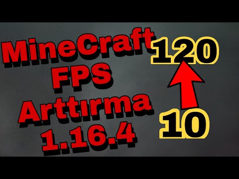 MİNECRAFT FPS ARTTIRMA YOLLARI 1.16.5 (2021)