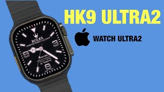 HK9 ultra2 smart soatiga obzor | Iwatch ultra soatini birga bir lyuks kopiyasi | Amoled ekran