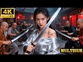妖僧围攻独臂女侠,岂料女侠拥有绝世武功,以一敌五轻松反杀! #武林 #cdrama #古装