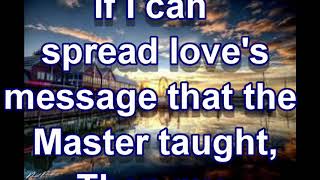 IF I CAN HELP SOMEBODY HARRY SECOMBE