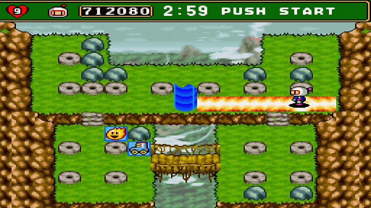 Super Bomberman 4 - Battle Mode - All stages (Password 0520) 