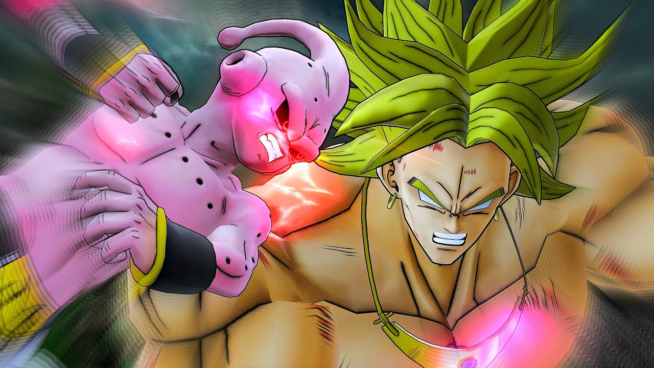 Dragon Ball Z: Ultimate Tenkaichi - KID BUU vs BROLY LSSJ [Requested] #dragonballz