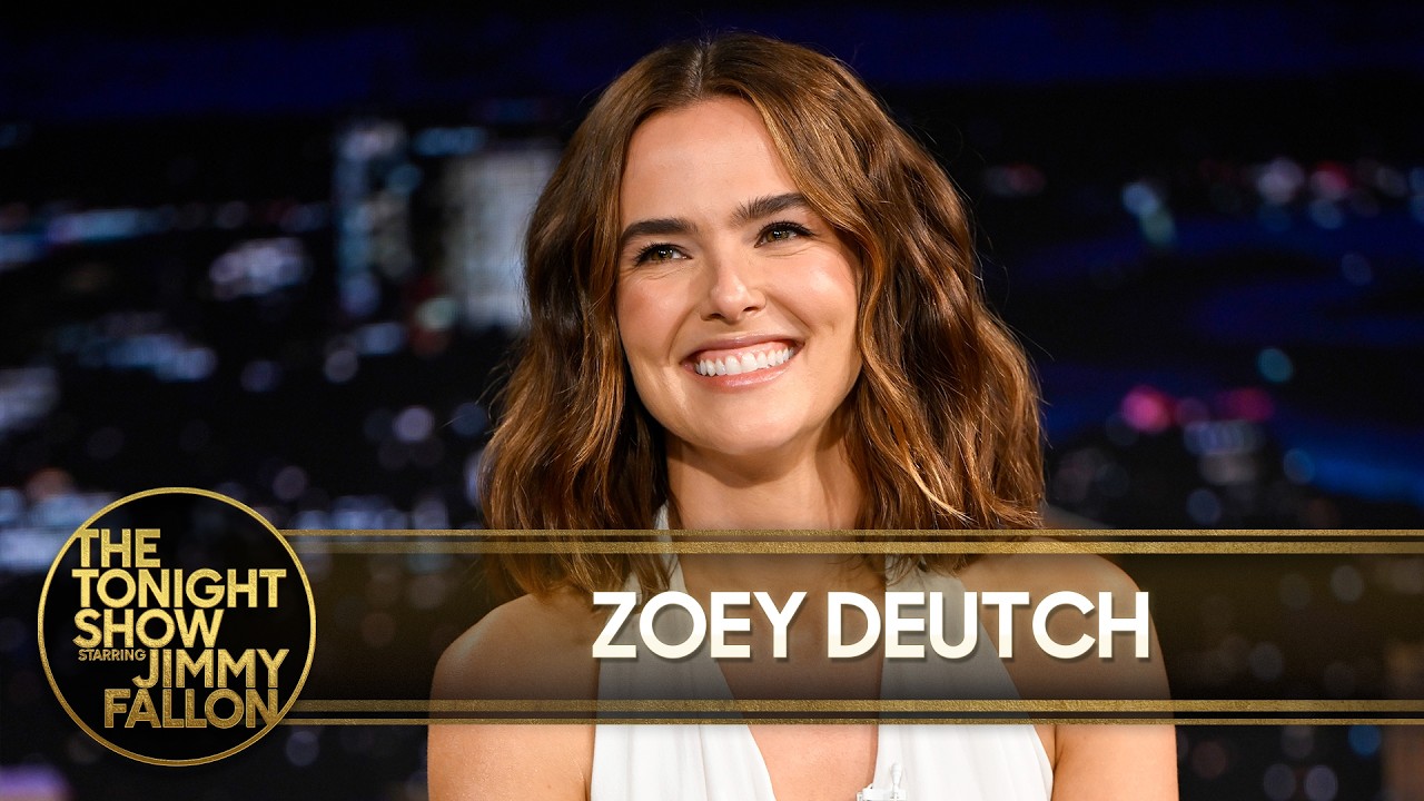 Zoey Deutch Dressed Up as a Minion for Minions & Monsters, Talks Voicemails for Isabelle (Extended)