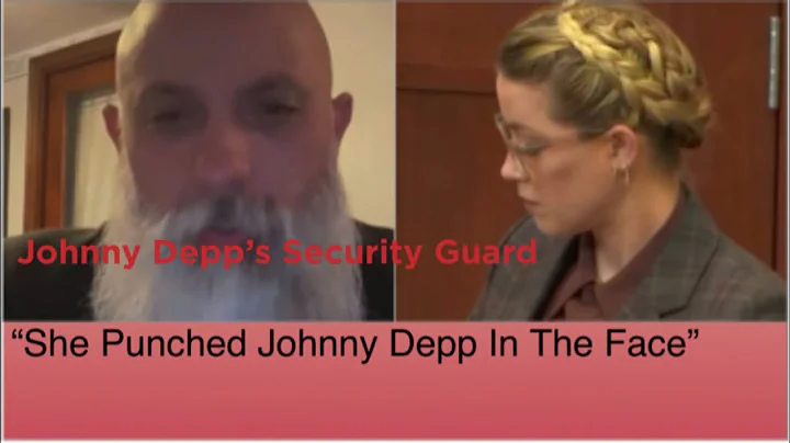 Security Guard Witnessed Amber Heard Punching Johnny Depp