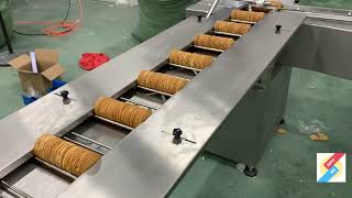 Cookie Biscuit and Cracker Packaging Machine HFFS Flow Wrapper