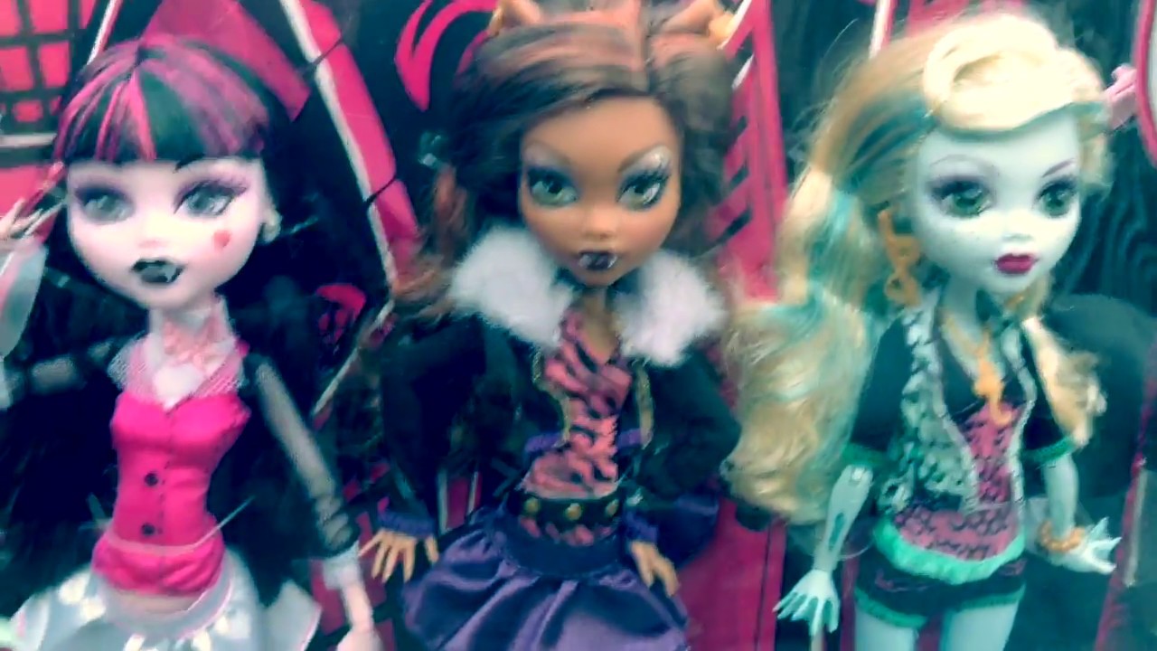 Monster High Original Ghouls Collection 6 Pack - YouTube