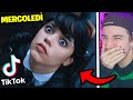 REAGISCO AI TIKTOK DI MERCOLED ADDAMS E TROVO COSE ASSURDE!!