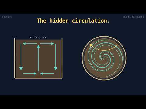 Einstein's tea leaf paradox (and why it explains rivers) | Ludwig Explains