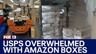 Rural post offices bogged down by Amazon orders | FOX 13 Seattle