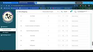 Veterinary Infrastucture Management- Data entry in browser login