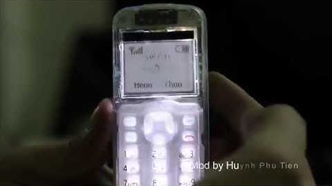 Nokia 1202 with Touch Screen, Led light, mp3 Music  Modding - Made in VietNam !!!@@