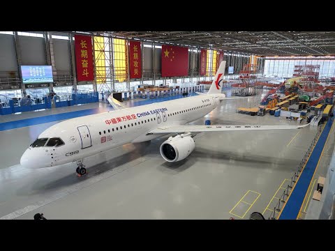 Live: COMAC delivers first C919 to China Eastern Airlines
