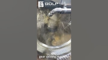GOLP Machinery--  high speed cnc gear skiving machine  #cnc #machine