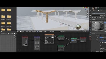 Tutorial on Modeling & Texturing a Railway Platform in Blender.